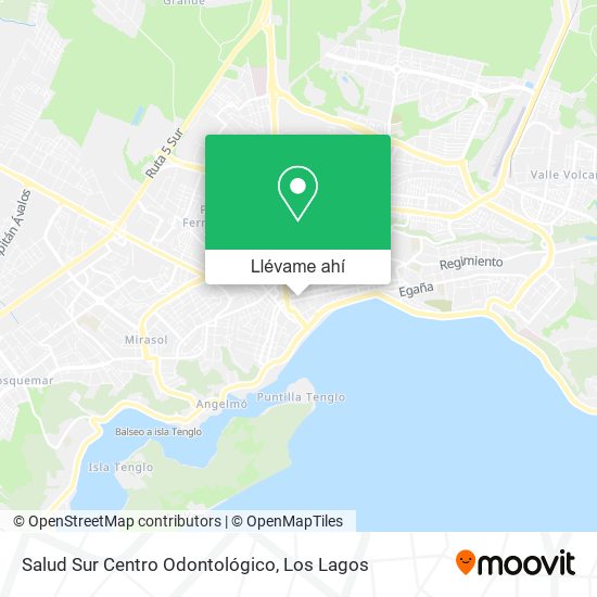 Mapa de Salud Sur Centro Odontológico