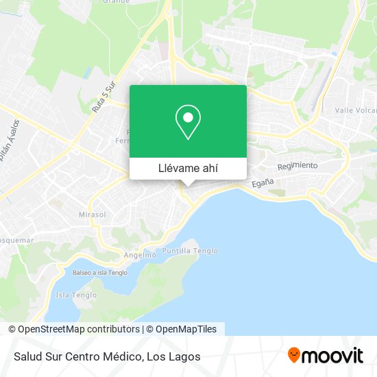 Mapa de Salud Sur Centro Médico