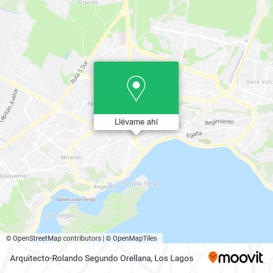 Mapa de Arquitecto-Rolando Segundo Orellana