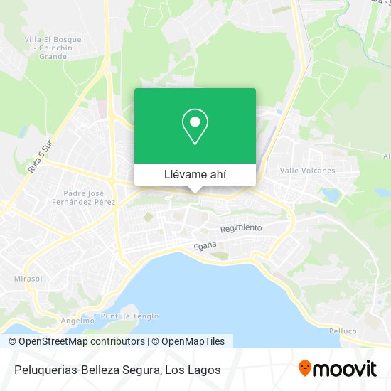 Mapa de Peluquerias-Belleza Segura