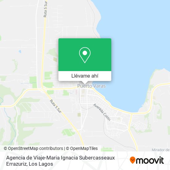 Mapa de Agencia de Viaje-Maria Ignacia Subercasseaux Errazuriz
