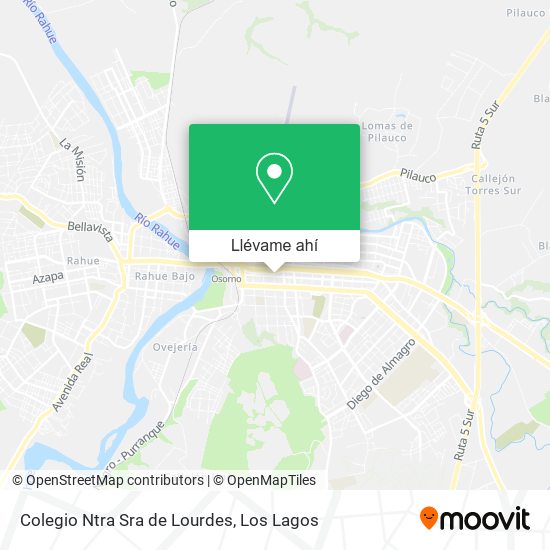 Mapa de Colegio Ntra Sra de Lourdes
