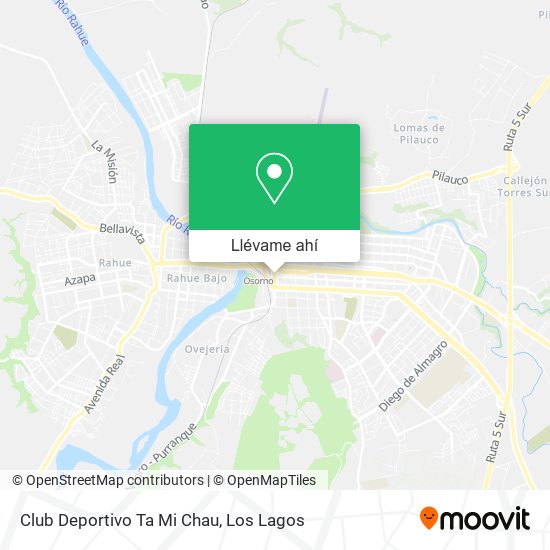 Mapa de Club Deportivo Ta Mi Chau