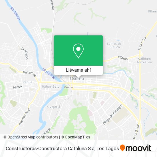 Mapa de Constructoras-Constructora Cataluna S a