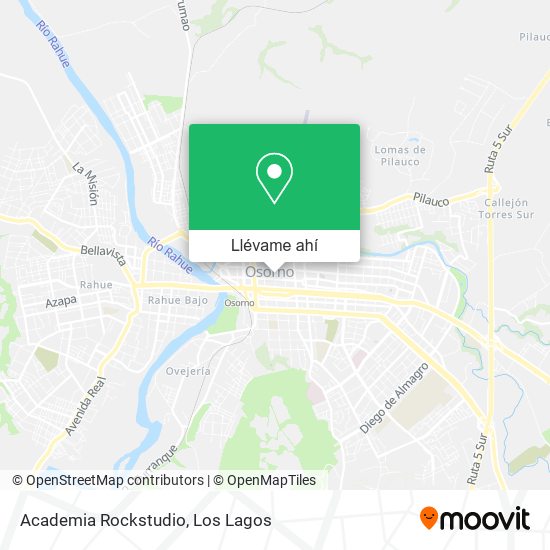 Mapa de Academia Rockstudio