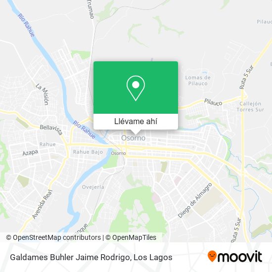 Mapa de Galdames Buhler Jaime Rodrigo