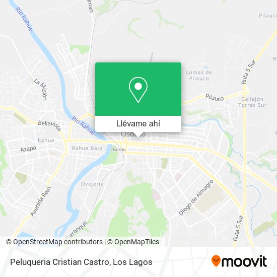 Mapa de Peluqueria Cristian Castro