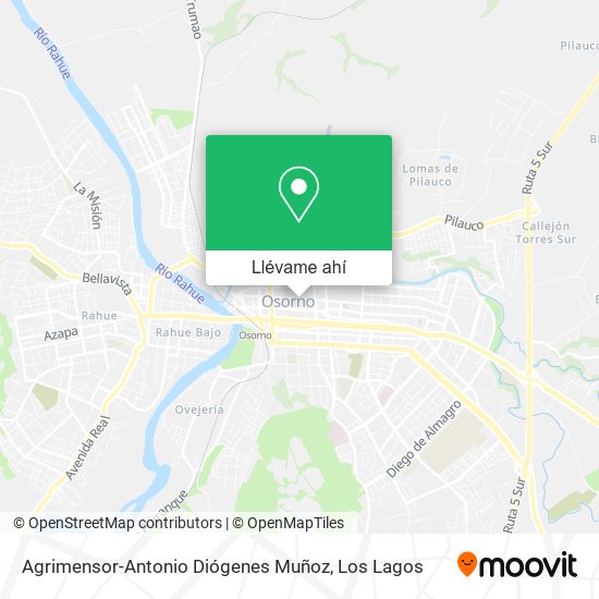 Mapa de Agrimensor-Antonio Diógenes Muñoz