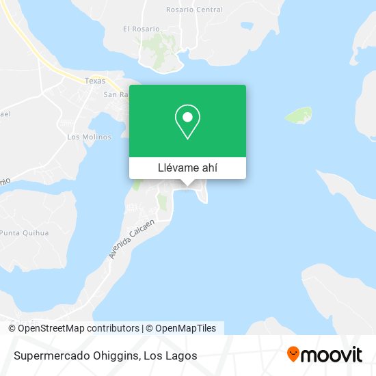 Mapa de Supermercado Ohiggins