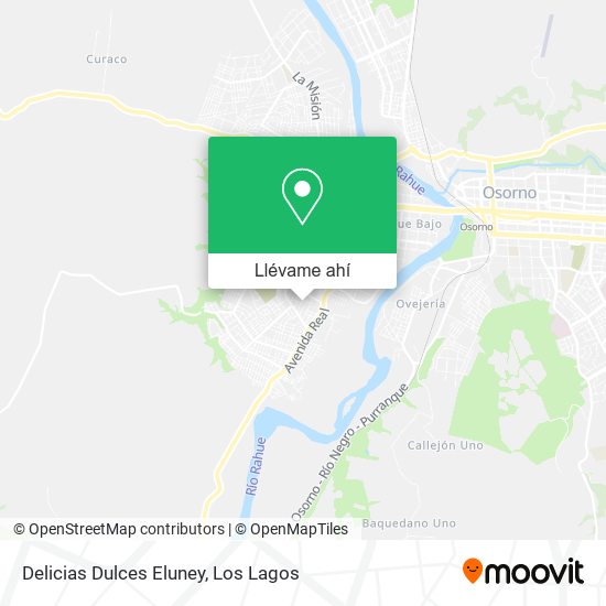 Mapa de Delicias Dulces Eluney