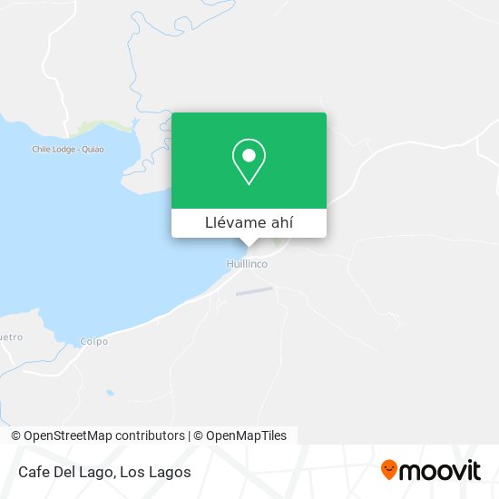 Mapa de Cafe Del Lago