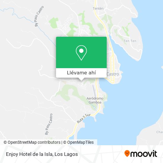 Mapa de Enjoy Hotel de la Isla