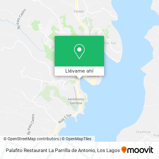 Mapa de Palafito Restaurant La Parrilla de Antonio