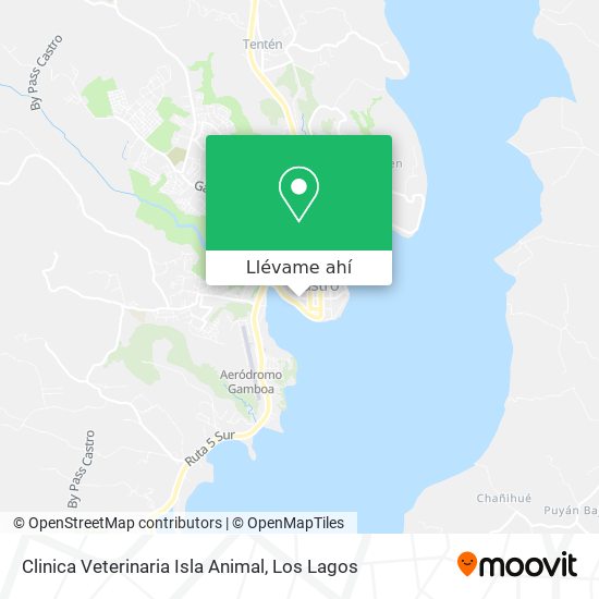 Mapa de Clinica Veterinaria Isla Animal