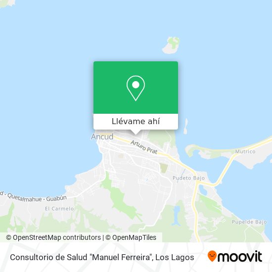 Mapa de Consultorio de Salud "Manuel Ferreira"
