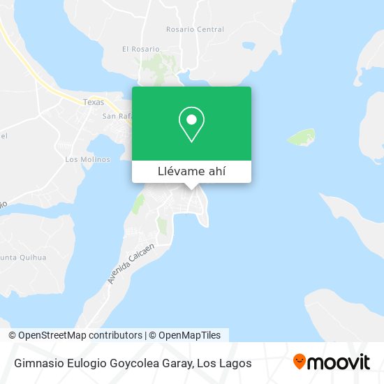 Mapa de Gimnasio Eulogio Goycolea Garay