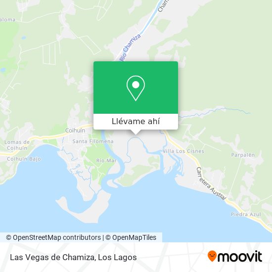 Mapa de Las Vegas de Chamiza