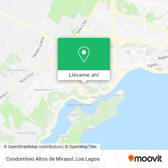 Mapa de Condominio Altos de Mirasol
