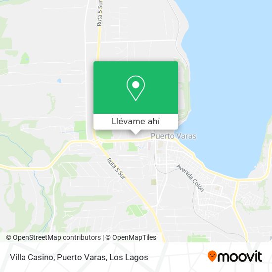 Mapa de Villa Casino, Puerto Varas