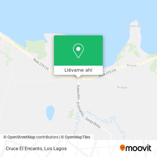 Mapa de Cruce El Encanto