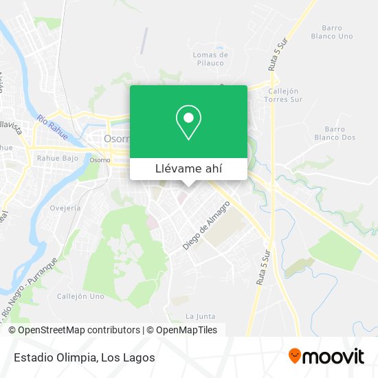 Mapa de Estadio Olimpia