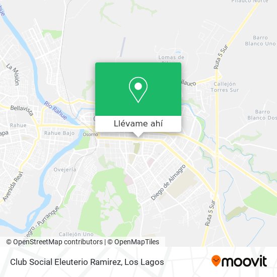 Mapa de Club Social Eleuterio Ramirez