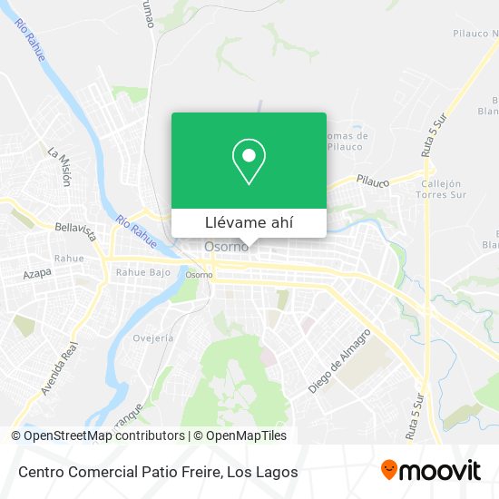 Mapa de Centro Comercial Patio Freire