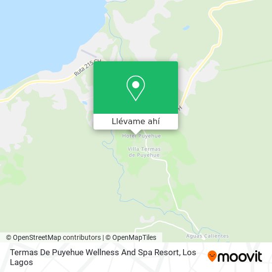 Mapa de Termas De Puyehue Wellness And Spa Resort