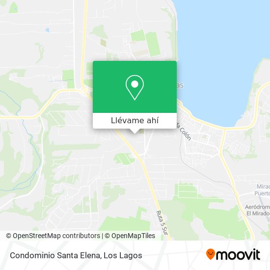 Mapa de Condominio Santa Elena