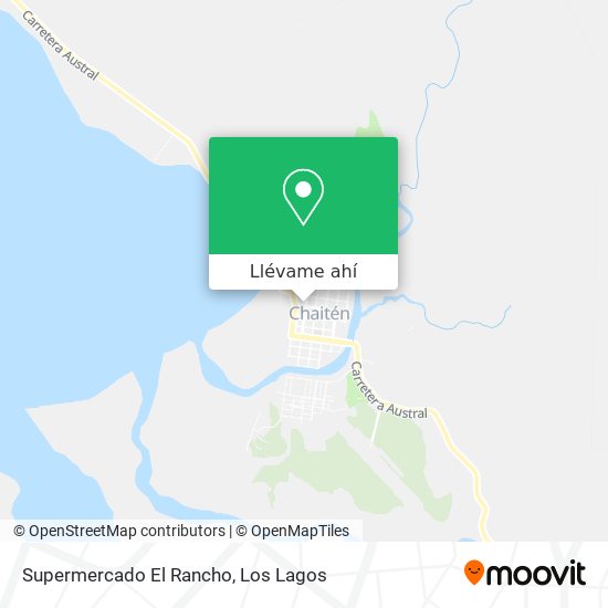 Mapa de Supermercado El Rancho