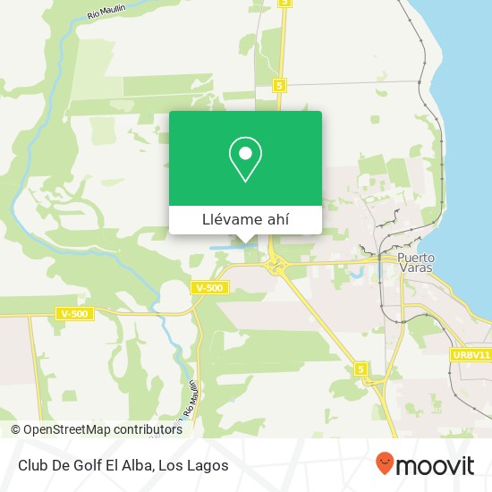 Mapa de Club De Golf El Alba