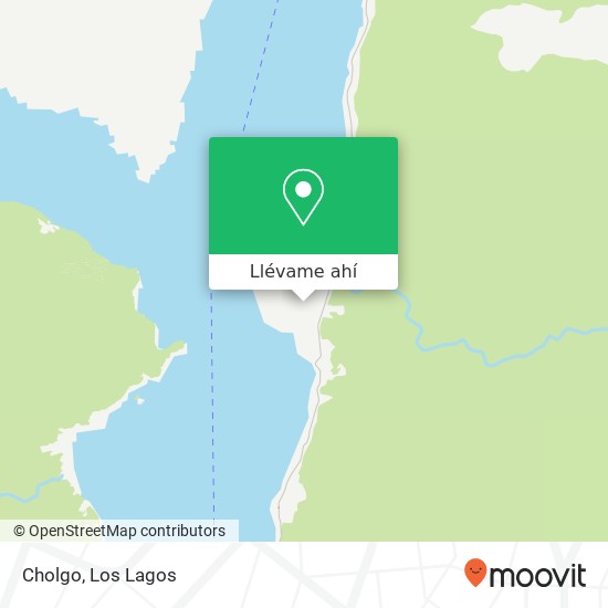 Mapa de Cholgo