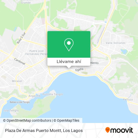 Mapa de Plaza De Armas Puerto Montt