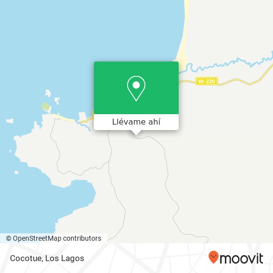 Mapa de Cocotue
