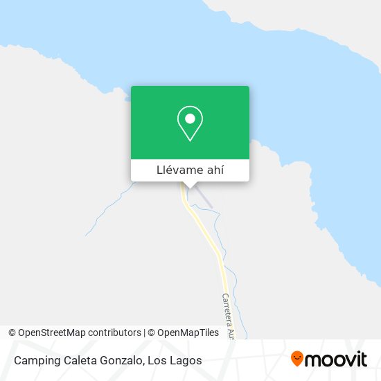 Mapa de Camping Caleta Gonzalo