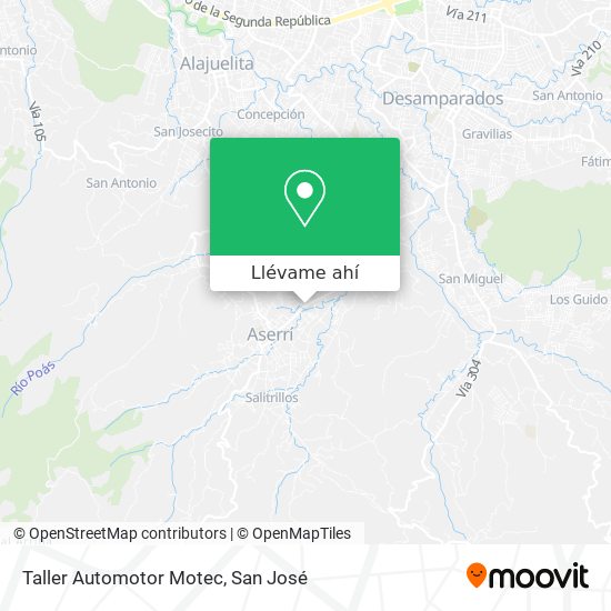 Mapa de Taller Automotor Motec