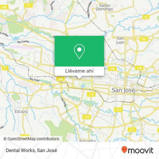 Mapa de Dental Works