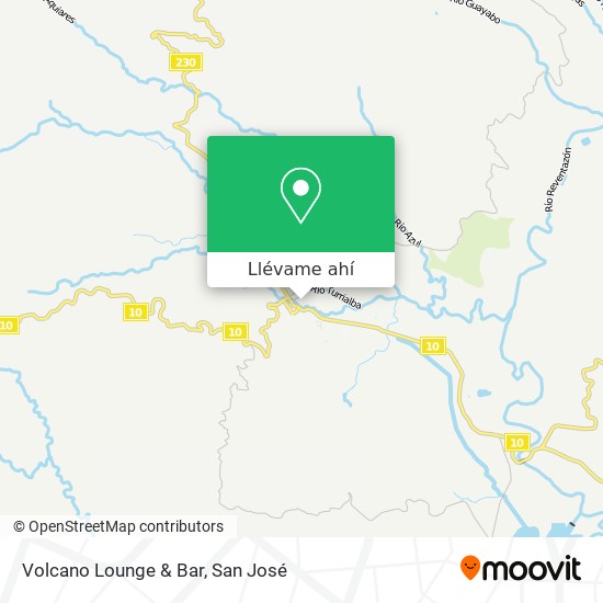 Mapa de Volcano Lounge & Bar