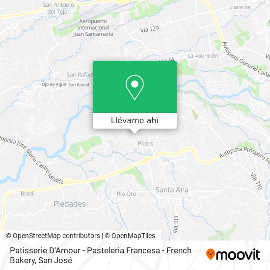 Mapa de Patisserie D'Amour - Pasteleria Francesa - French Bakery