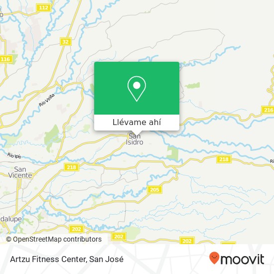 Mapa de Artzu Fitness Center