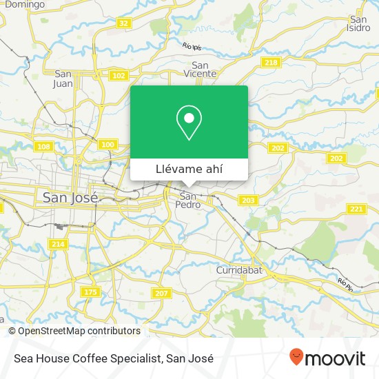 Mapa de Sea House Coffee Specialist