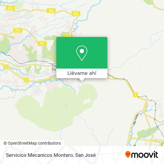 Mapa de Servicios Mecanicos Montero