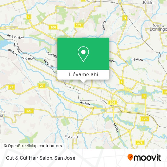 Mapa de Cut & Cut Hair Salon