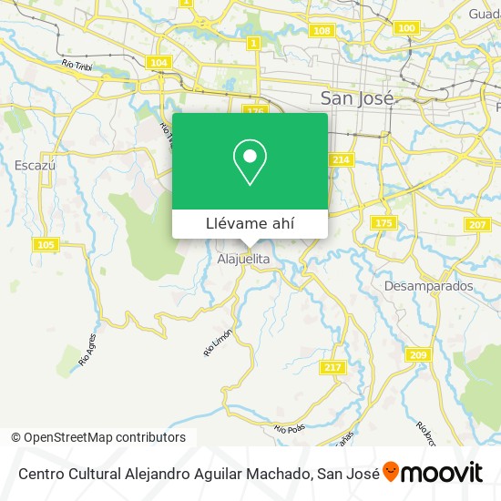 Mapa de Centro Cultural Alejandro Aguilar Machado