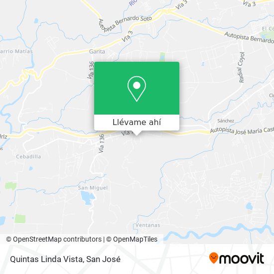 Mapa de Quintas Linda Vista