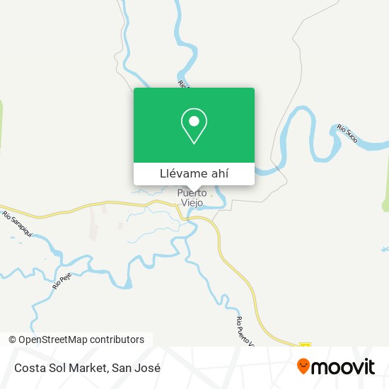 Mapa de Costa Sol Market