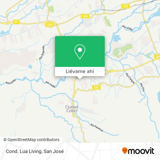Mapa de Cond. Lua Living