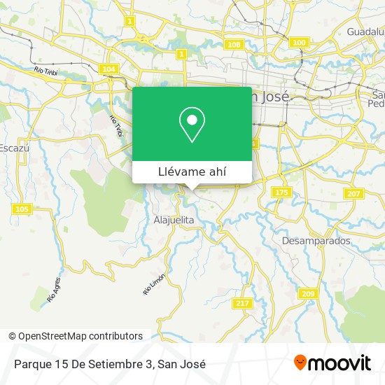 Mapa de Parque 15 De Setiembre 3