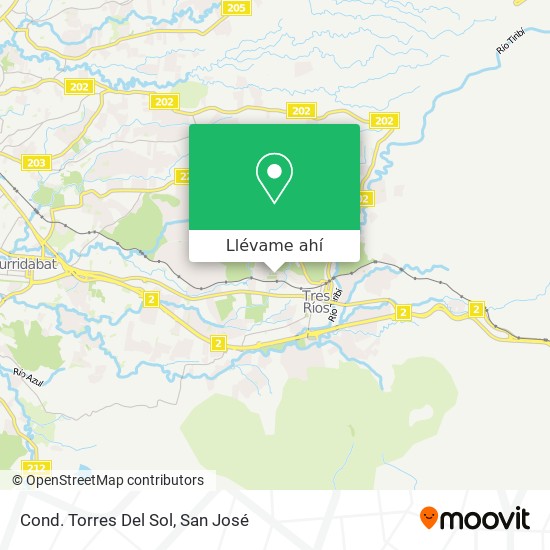 Mapa de Cond. Torres Del Sol