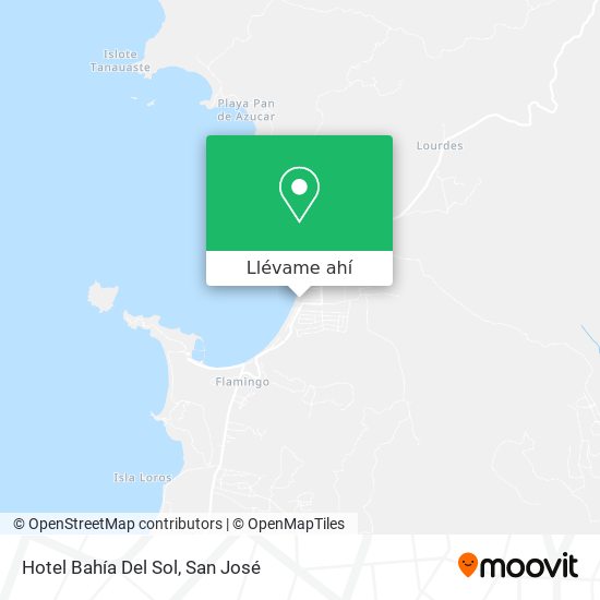 Mapa de Hotel Bahía Del Sol